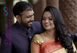 Christian Wedding photos of Aghish Babu & Anupa Sebastian